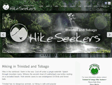 Tablet Screenshot of hikeseekers.com